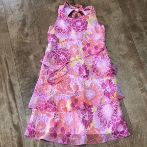 Girls size 7 dress with sparkles